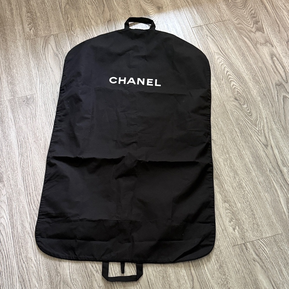CHANEL Black Travel Garment dust Bag